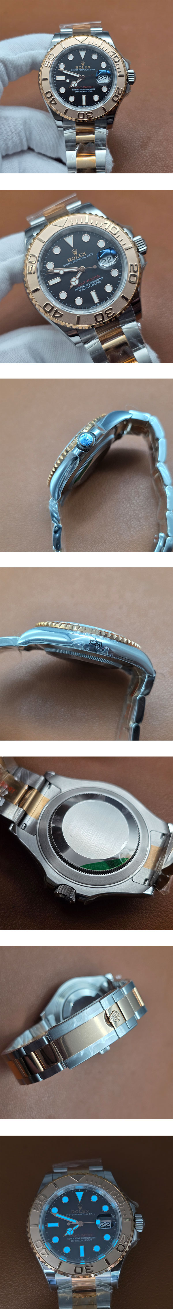 【TW製】 ロレックススーパーコピー時計 ヨットマスター 40mm ブラック 126621 